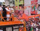 BJP makes inroads in Hyd with a 'saffron strike'