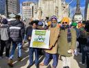 Sikh-Americans hold protest in US against farm laws