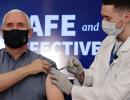 US VP Mike Pence receives COVID-19 vaccine on camera