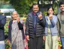 AAP victory is Kejriwal's gift to wife on birthday