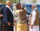 What Trump wrote in book at Sabarmati Ashram