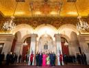 PIX: Kovind's banquet for Trumps at Rashtrapati Bhavan