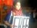 Why did woman hold Free Kashmir poster? She explains