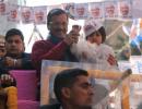 'Lage Raho Kejriwal' rings out in northwest Delhi