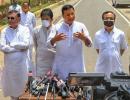 Cong removes 2 Raj MLAs, seeks FIR against Union Min