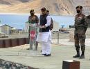 No power can touch an inch of India's land: Rajnath