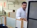 Guj cop arrested for assaulting woman bank employee