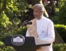 Vedic Shanti Path at White House for Covid patients