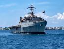 Naval ship arrives in Kochi with Indians from Maldives