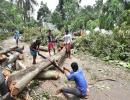 Protests in Kolkata over restoration of power, water