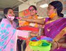 PHOTOS: Dhol & Gulaal as NDA begins celebrations