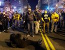 Violence erupts in DC after march of Trump supporters