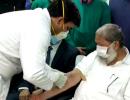 Anil Vij gets first Covaxin shot in Phase 3 trial