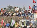 More farmers gather at Delhi borders, security upped