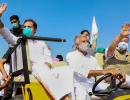 Rahul leads tractor rally in Punjab against farm laws