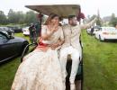 Couple in UK pull off COVID-secure drive-in wedding