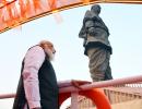 PM pays tributes to Sardar Patel at Statue of Unity