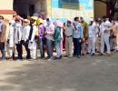 UP panchayat polls: Thousands vote amid COVID surge