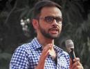 Plea to produce Umar Khalid in handcuffs rejected