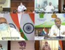 PM Modi holds meeting with 10 CMs over Covid crisis