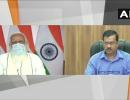 Oxygen tragedy awaits: Kejri; Playing politics: Centre