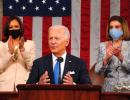 Kamala Harris, Pelosi make history at Biden speech