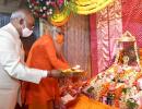 PHOTOS: Prez visits Ayodhya temple construction site