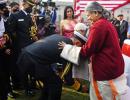 When Navy Chief Touched His Mother's Feet