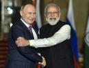 Modi meets Putin, says Covid failed to affect ties