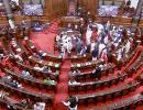 Protests in RS during Shah's statement on Nagaland