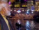 Modi, BJP CMs witness Ganga aarti from cruise