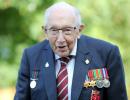 UK lockdown hero Captain Tom dies of COVID at 100