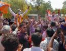 BJP sweeps civic polls in Gujarat, drubbing for Cong