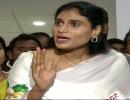 Jagan's sister hints at floating new political outfit