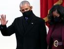 PHOTOS: Obamas, Clintons attend Biden's inauguration