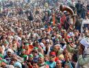 Thousands of farmers attend mahapanchayat in UP