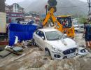 Dharamshala: Cars, bldgs swept away in flash floods