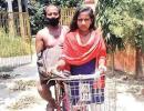 1 yr after 1,200 km journey, 'Cycle girl' loses father