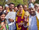 AAP sweeps Delhi civic bypolls, BJP draws blank