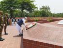 PIX: Day 1 in Dhaka, Modi pays homage to martyrs