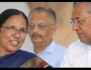 Is Pinarayi jealous of Shailaja's popularity?