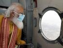 PM Modi reviews Cyclone Yaas damages in Odisha