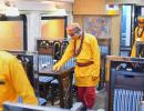 IRCTC to change waiters' saffron dress on Ramayan Exp