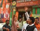 BJP sweeps Tripura civic polls, wins 329 of 334 seats