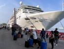 NCB searches cruise ship on return to Mumbai, 8 held