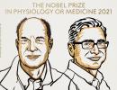 Nobel for discovering receptors for temperature, touch