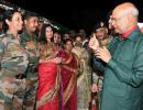 Prez breaks tradition to spend Dussehra with troops