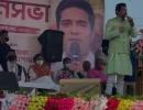 BJP's Rajib Banerjee returns to TMC at Tripura rally