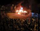 45 held for violent protests outside Lankan Prez house