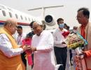 Now, Nitish Receives Shah At Airport